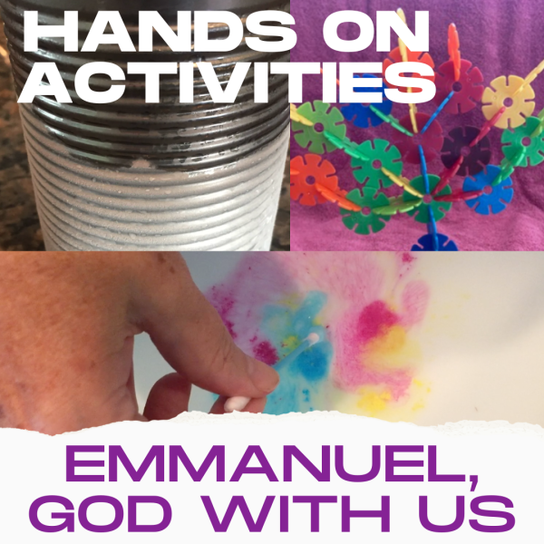 Emmanuel, God With Us Hands On Activities (8 activities included)